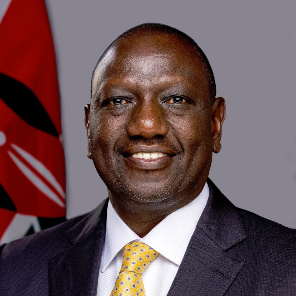 His Excellency Dr. William Samoei Ruto, PhD, C.G.H